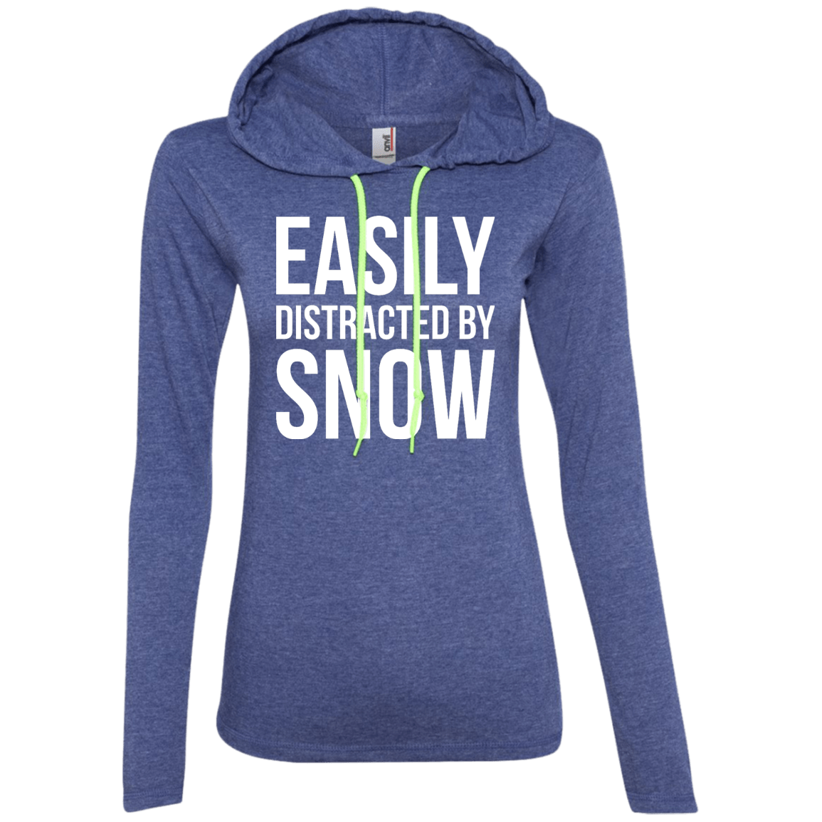 Easily Distracted By Snow Hoodies - Powderaddicts