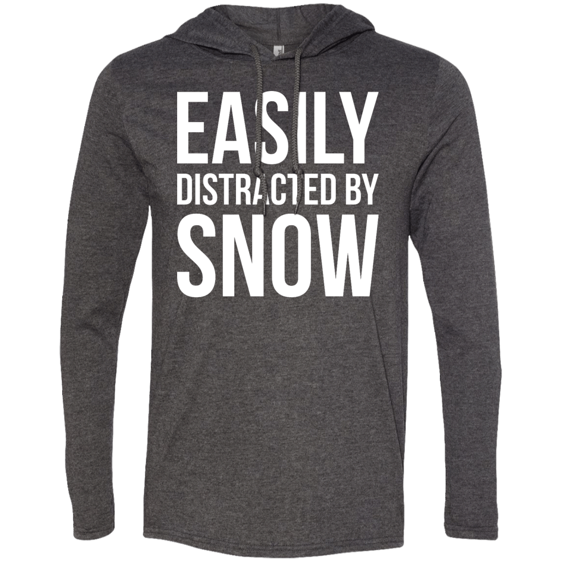 Easily Distracted By Snow Hoodies - Powderaddicts