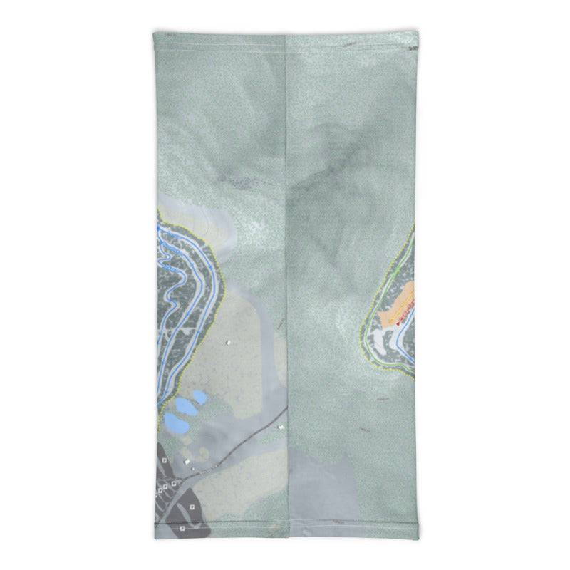 Elk Mountain, Pennsylvania Ski Trail Map Neck Gaiter - Powderaddicts