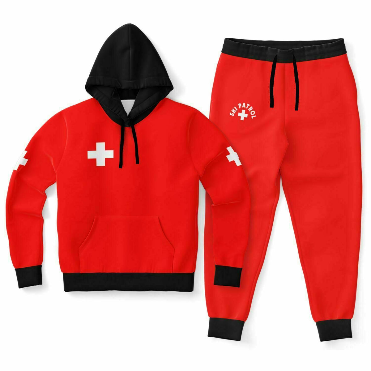 Ski Patrol Hoodie and Jogger Set