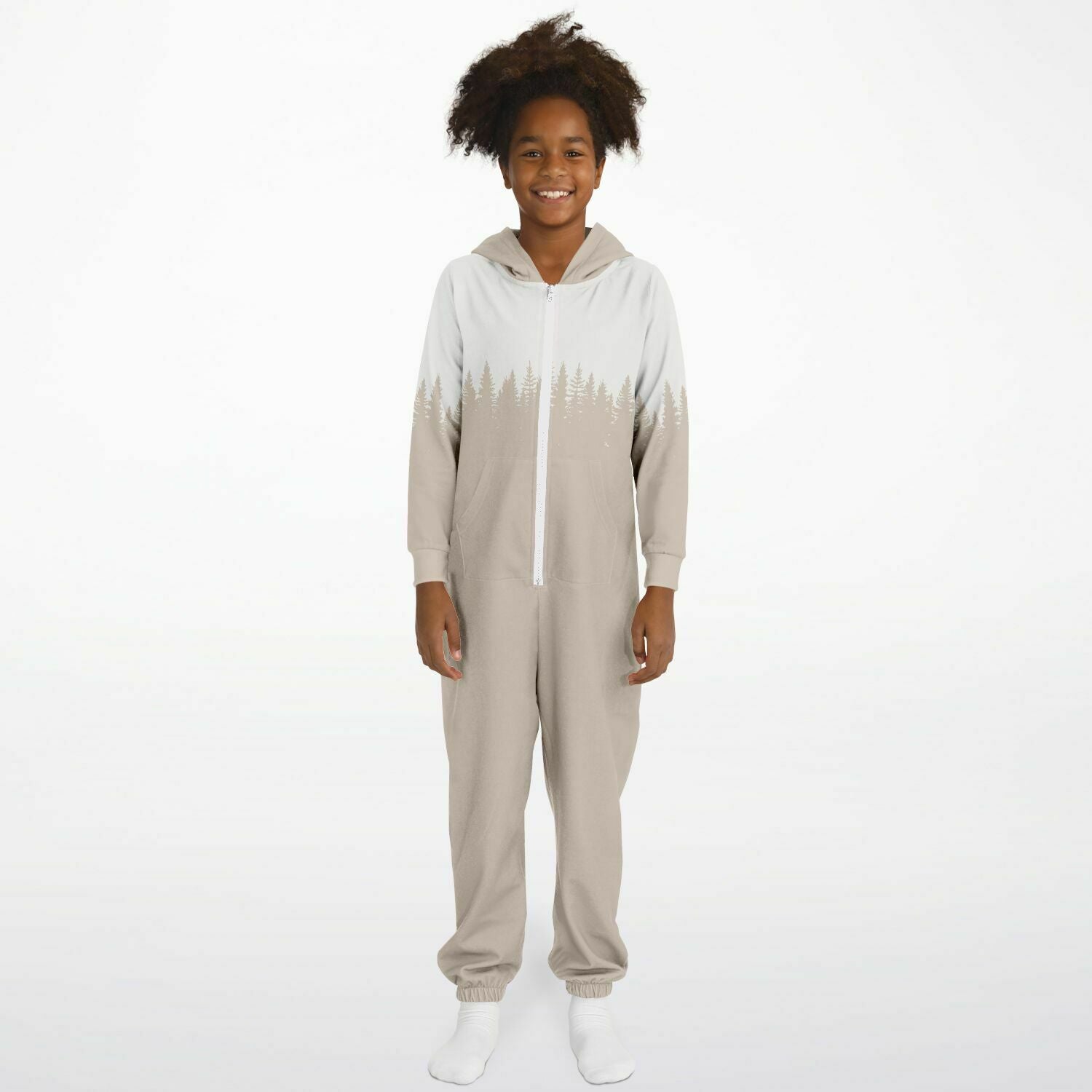 Tree Outline YOUTH UNISEX JUMPSUIT