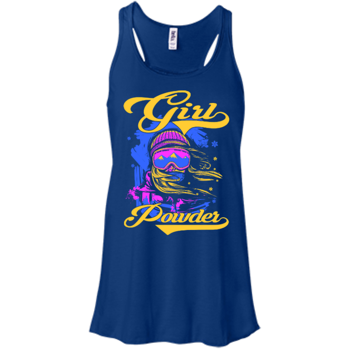 Girl Powder Tank Tops - Powderaddicts