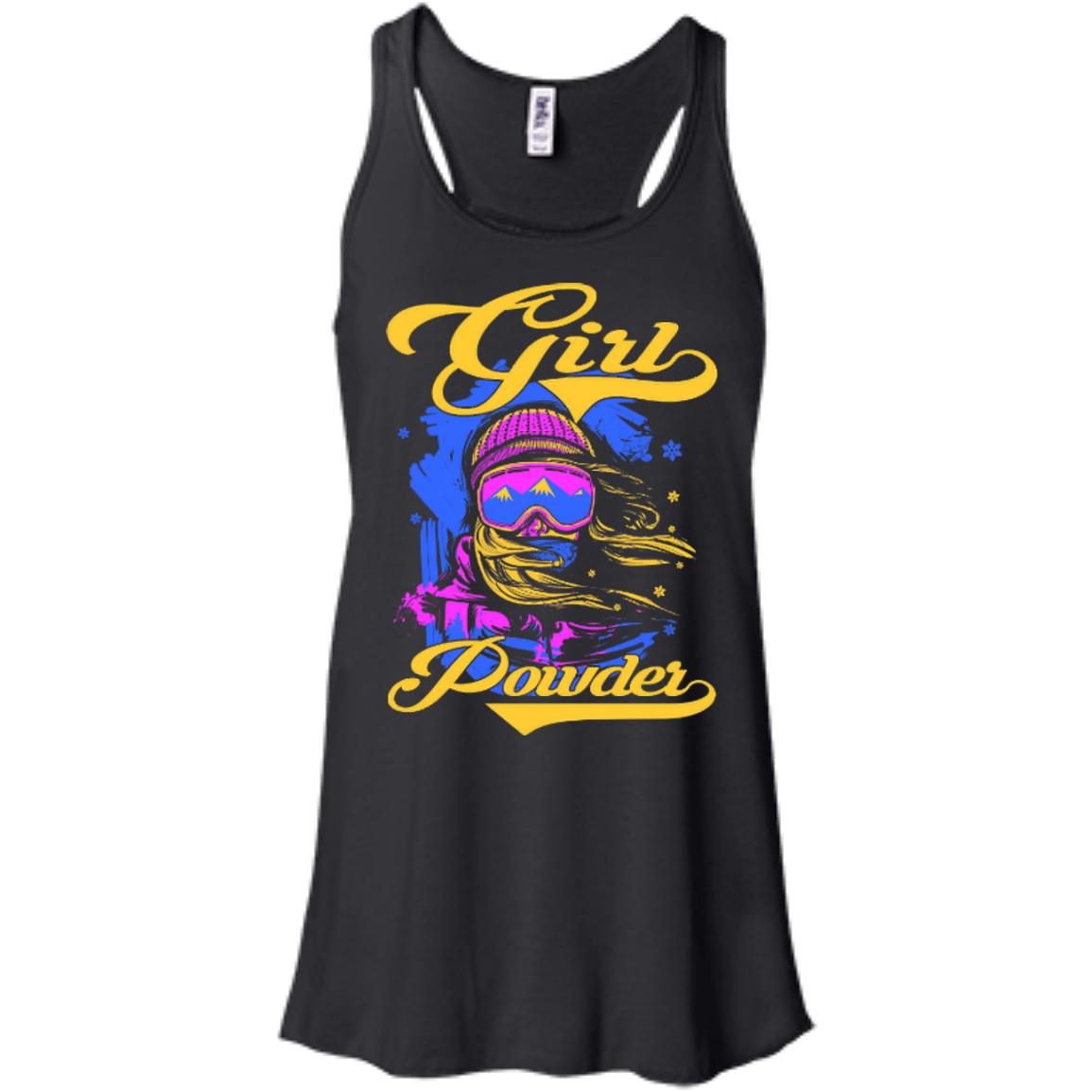 Girl Powder Tank Tops - Powderaddicts