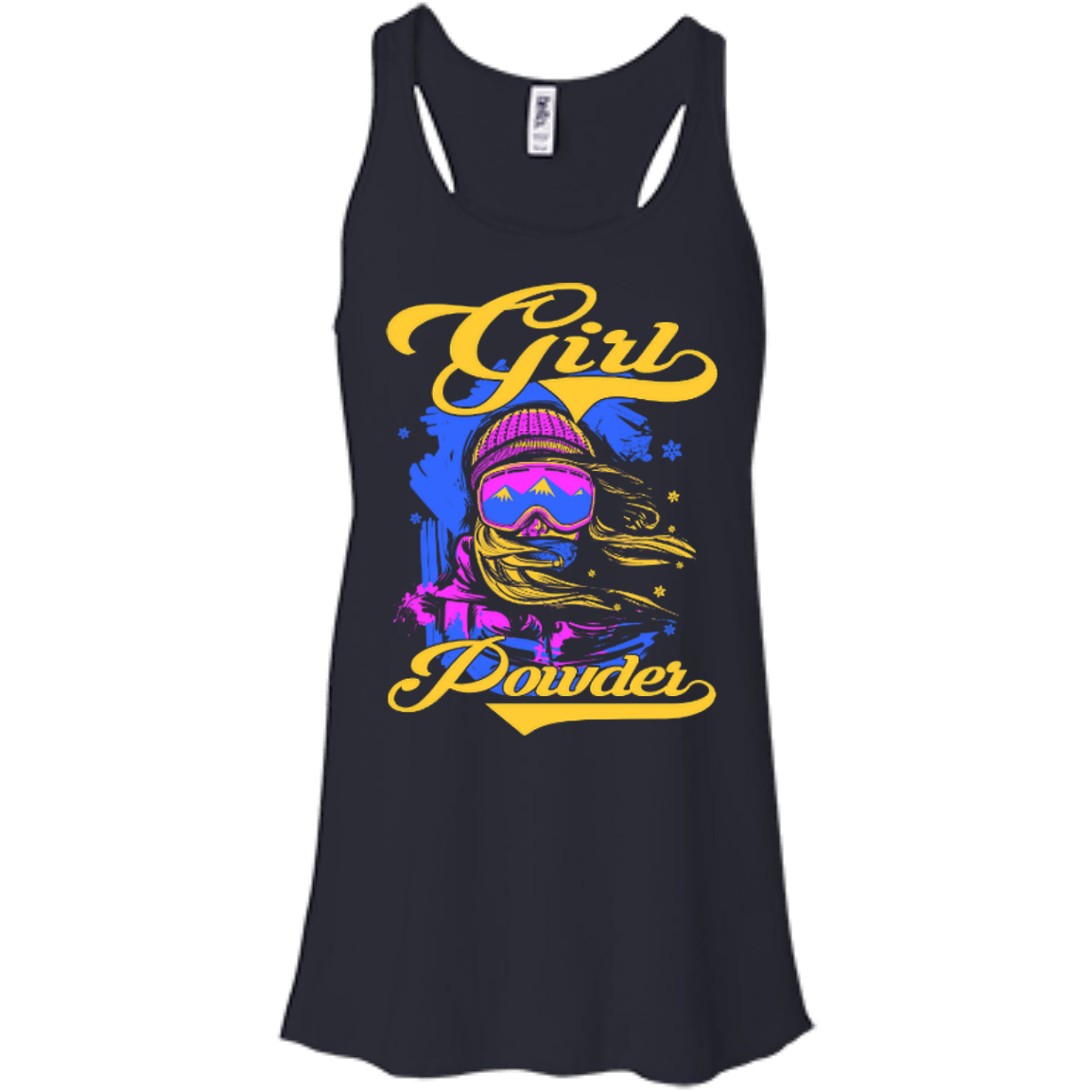 Girl Powder Tank Tops - Powderaddicts