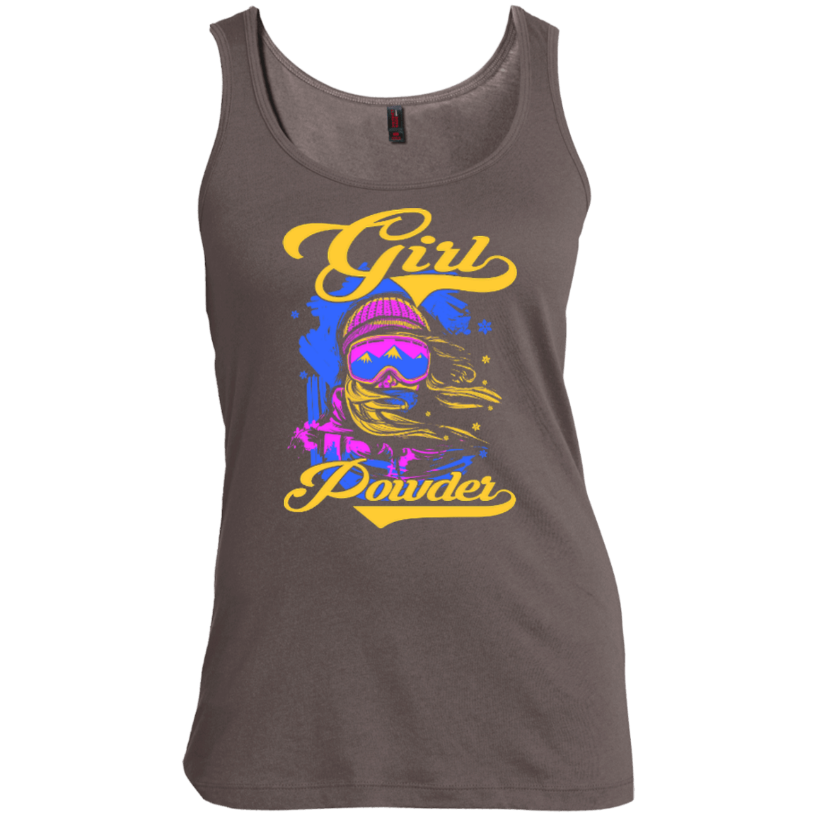 Girl Powder Tank Tops - Powderaddicts