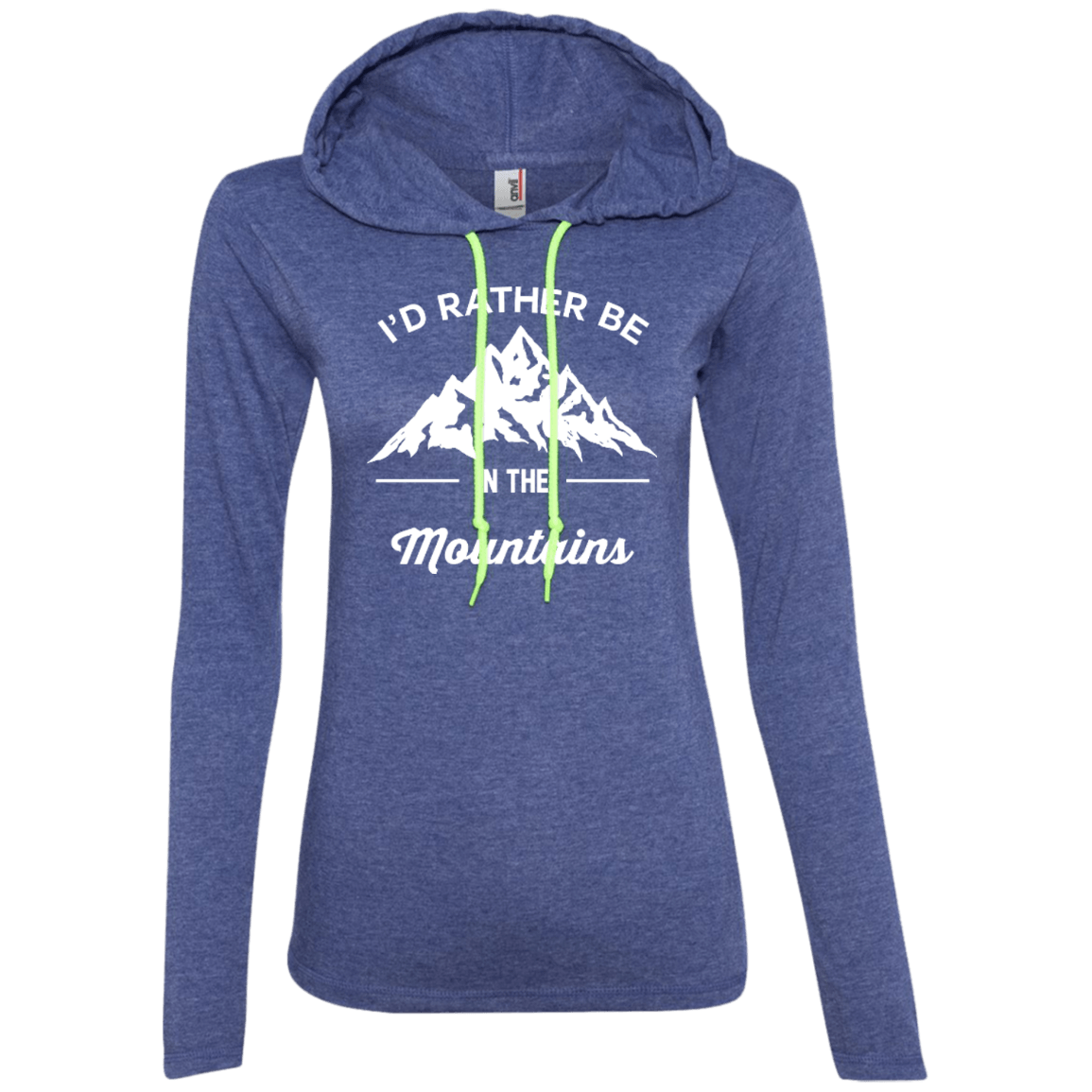 I'd Rather Be In The Mountains Hoodies - Powderaddicts