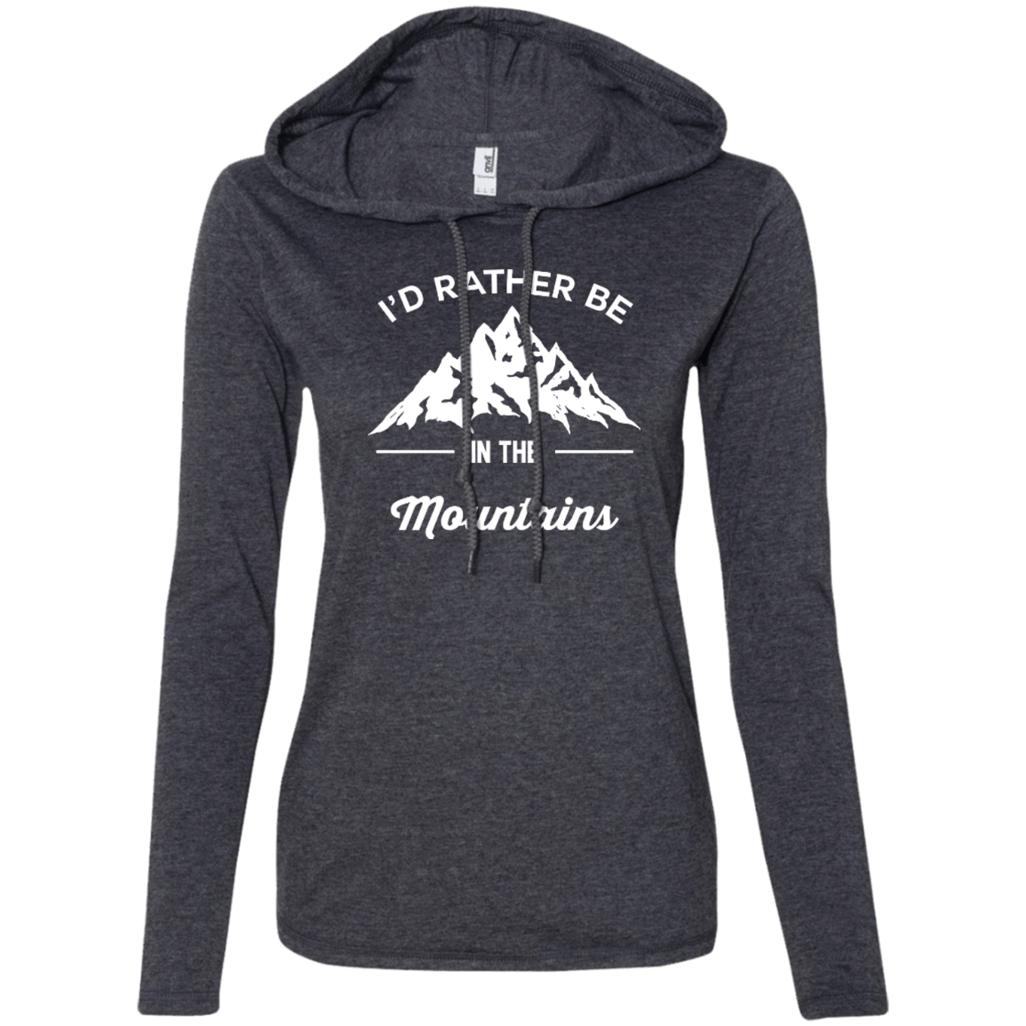 I'd Rather Be In The Mountains Hoodies - Powderaddicts