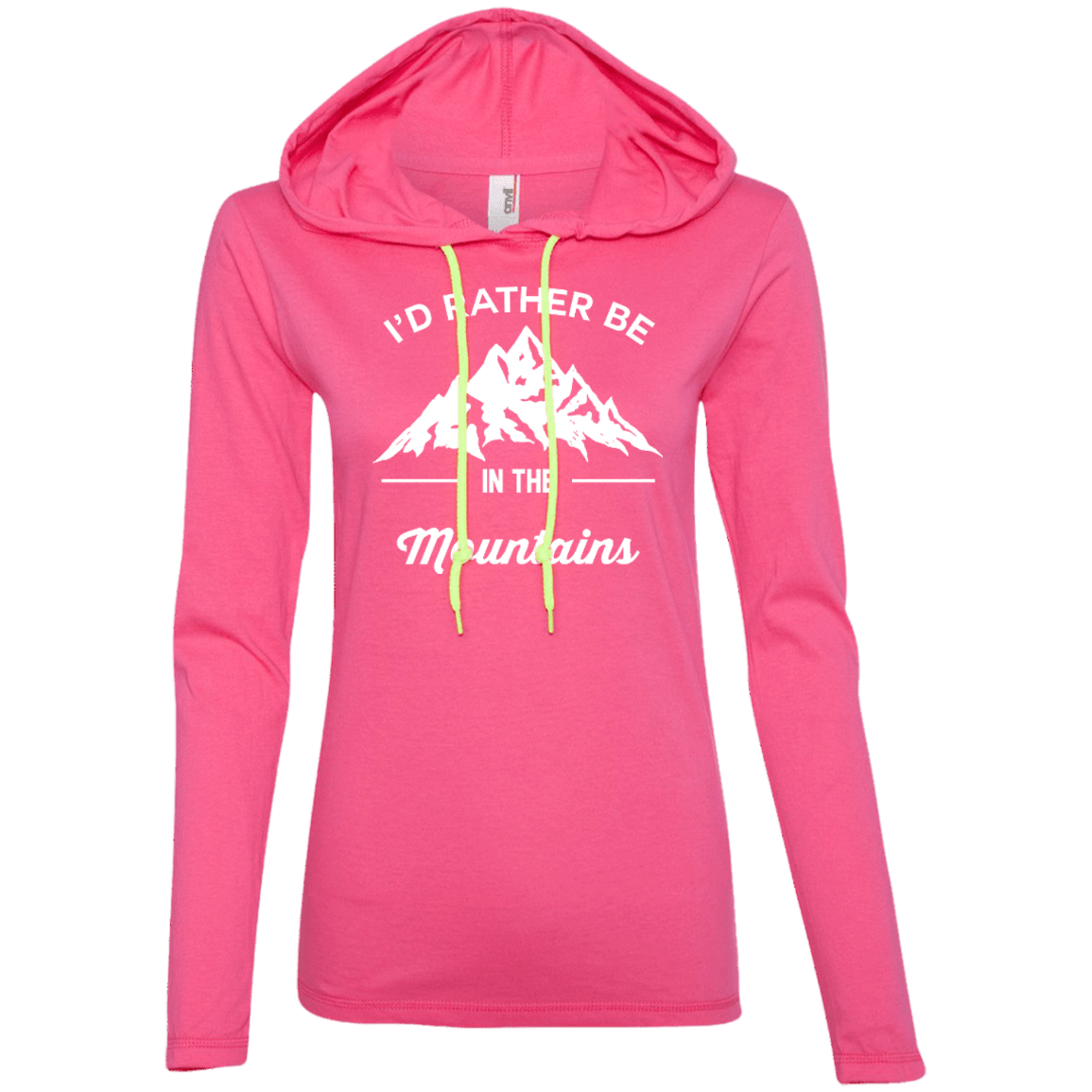 I'd Rather Be In The Mountains Hoodies - Powderaddicts