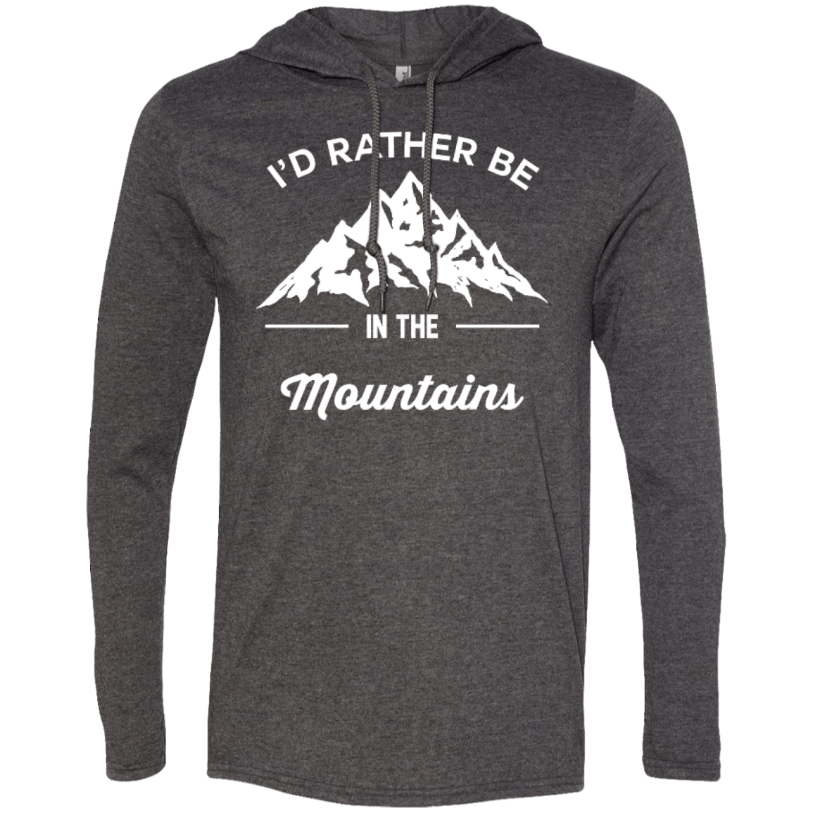 I'd Rather Be In The Mountains Hoodies - Powderaddicts