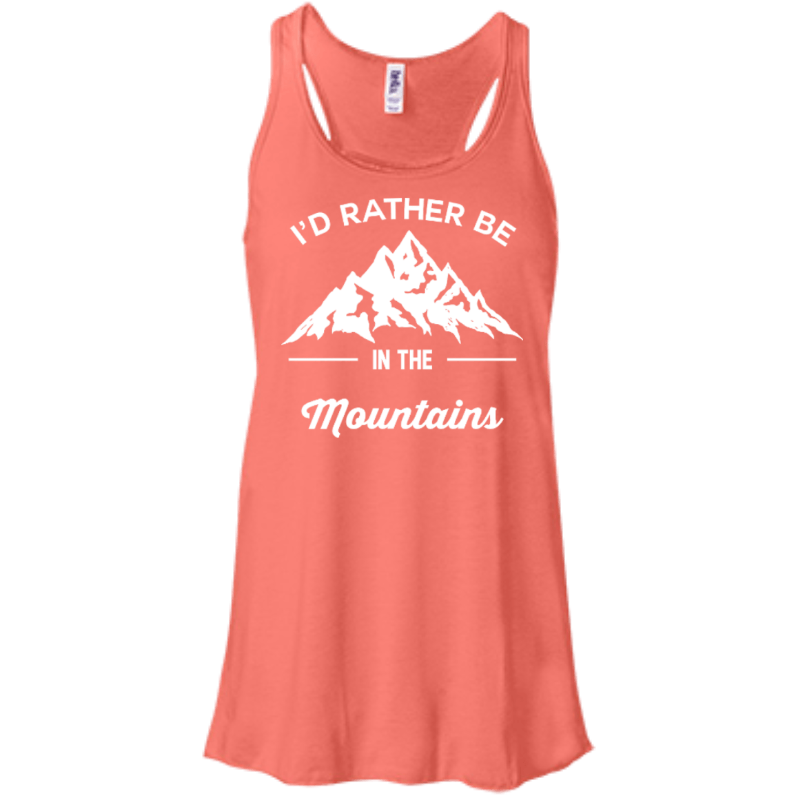 I'd Rather Be In The Mountains Tank Tops - Powderaddicts