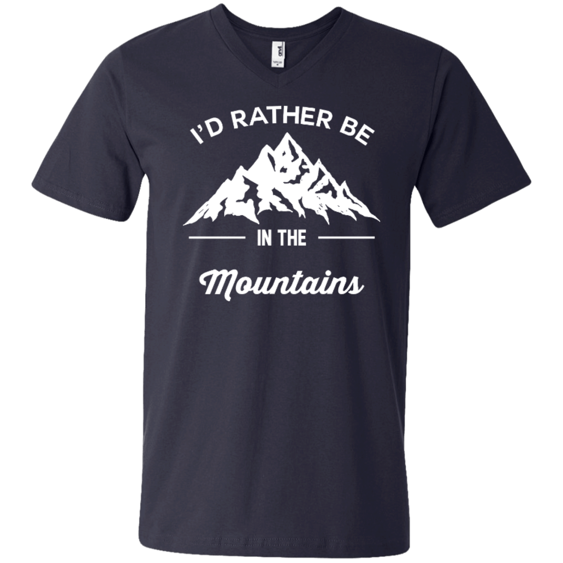 I'd Rather Be In The Mountains Tees - Powderaddicts