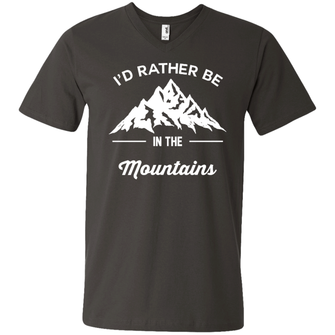 I'd Rather Be In The Mountains Tees - Powderaddicts