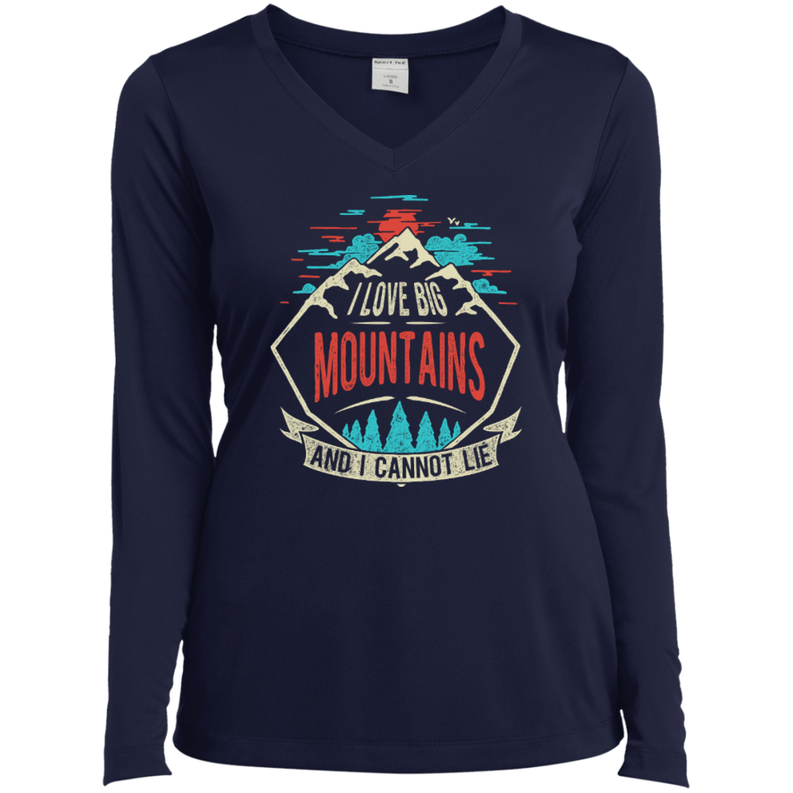 I Love Big Mountains Long Sleeves - Powderaddicts