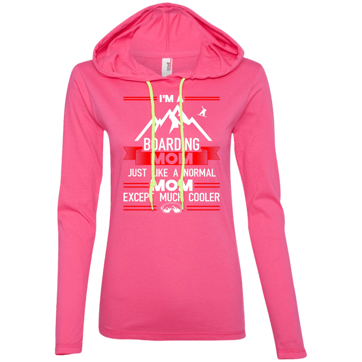 I'm A Boarding Mom Just Like A Normal Mom Except Much Cooler Hoodies - Powderaddicts