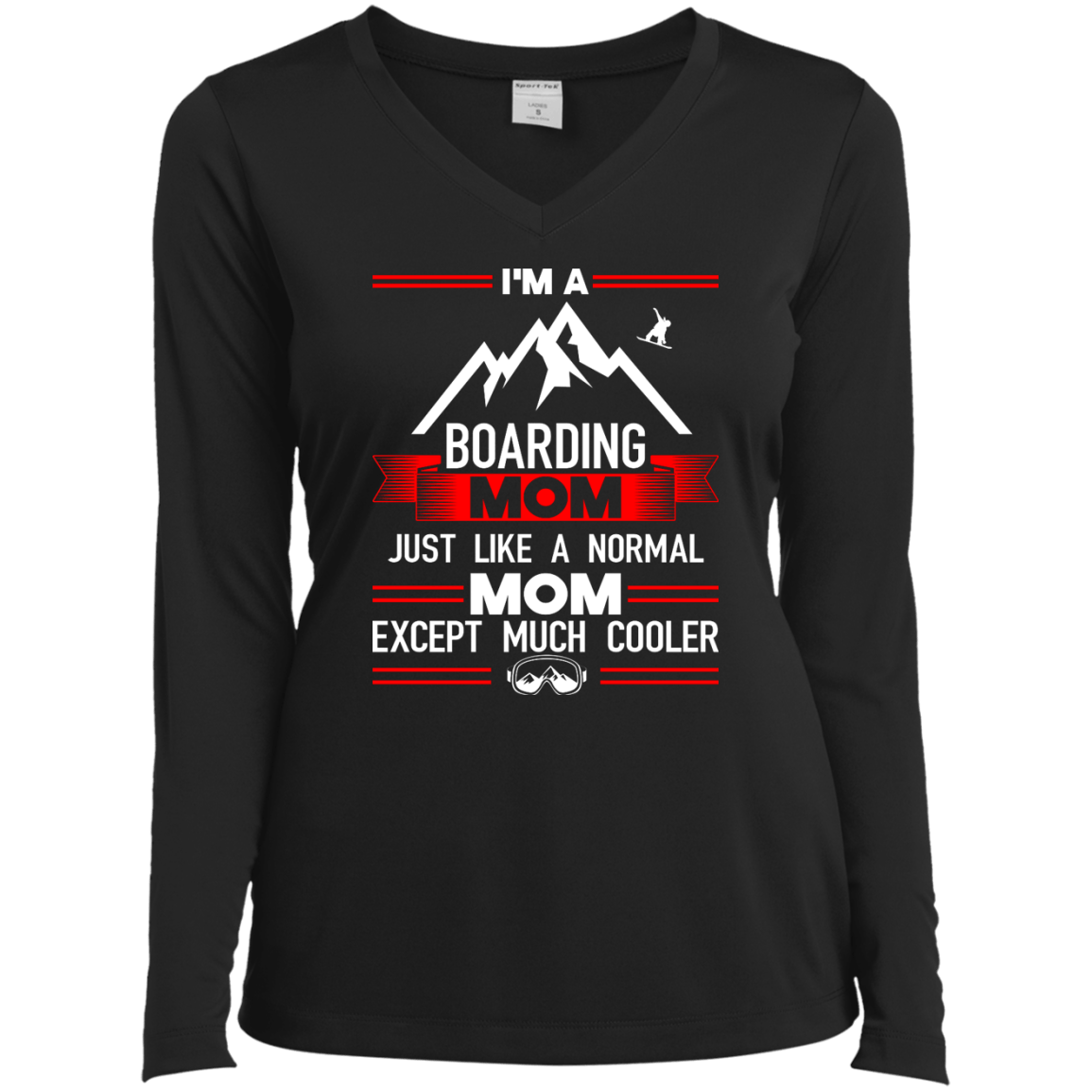 I'm A Boarding Mom Just Like A Normal Mom Except Much Cooler Long Sleeves - Powderaddicts