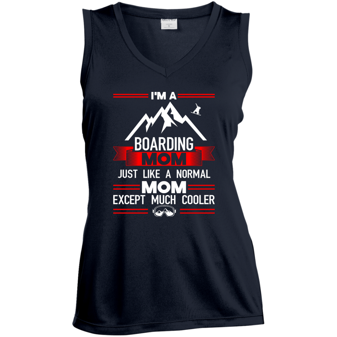 I'm A Boarding Mom Just Like A Normal Mom Except Much Cooler Tank Tops - Powderaddicts