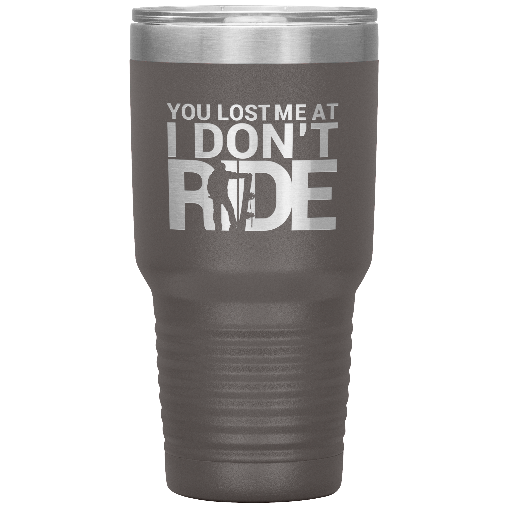 You Lost Me At Ride Embroidery File 30oz Tumbler - Powderaddicts