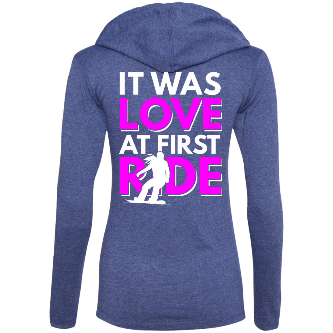 It Was Love At First Ride Hoodies - Powderaddicts