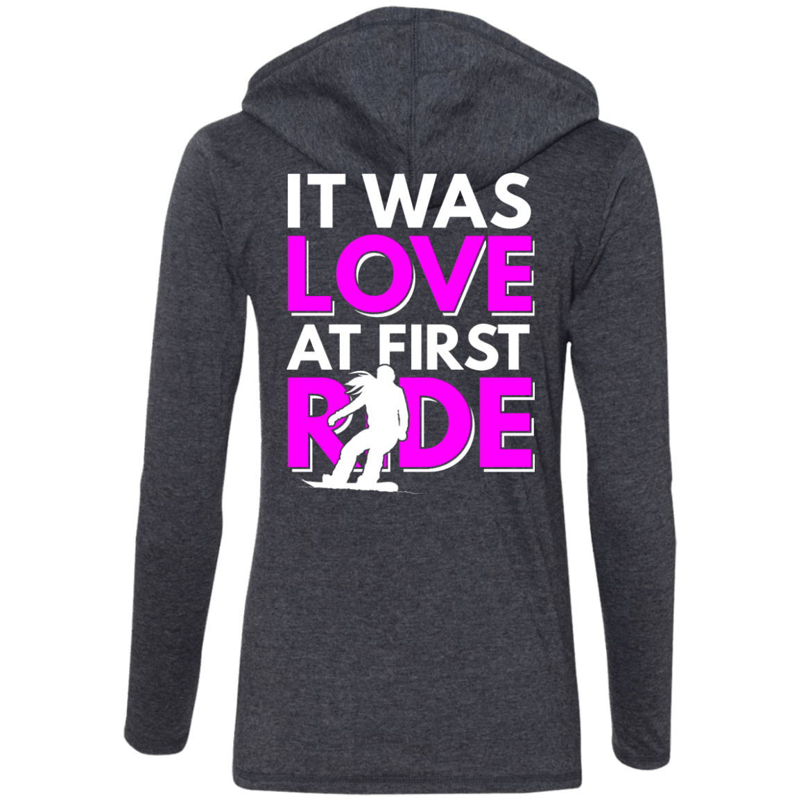 It Was Love At First Ride Hoodies - Powderaddicts