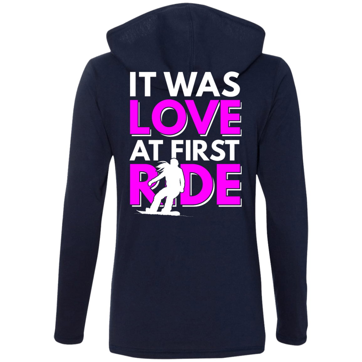 It Was Love At First Ride Hoodies - Powderaddicts