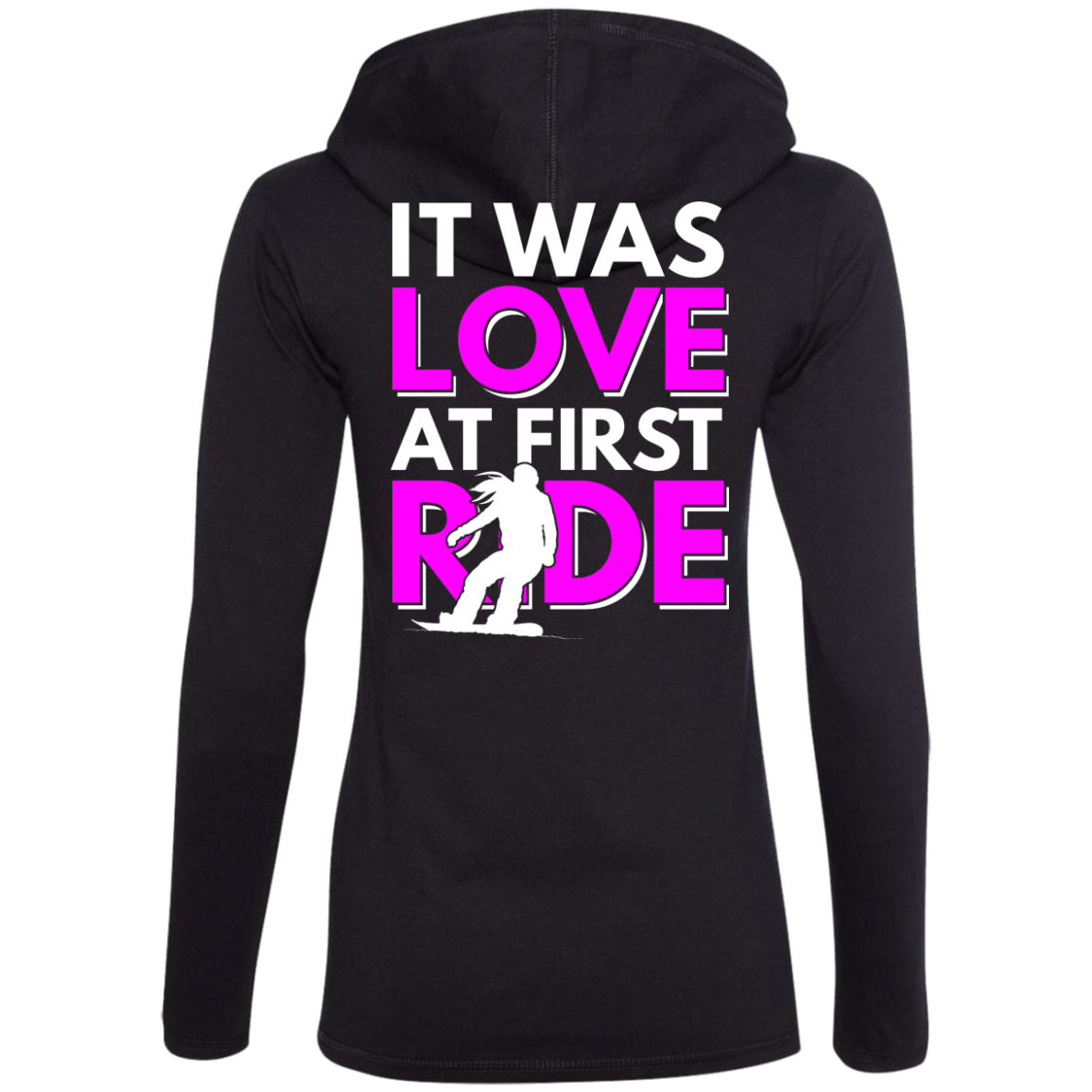 It Was Love At First Ride Hoodies - Powderaddicts