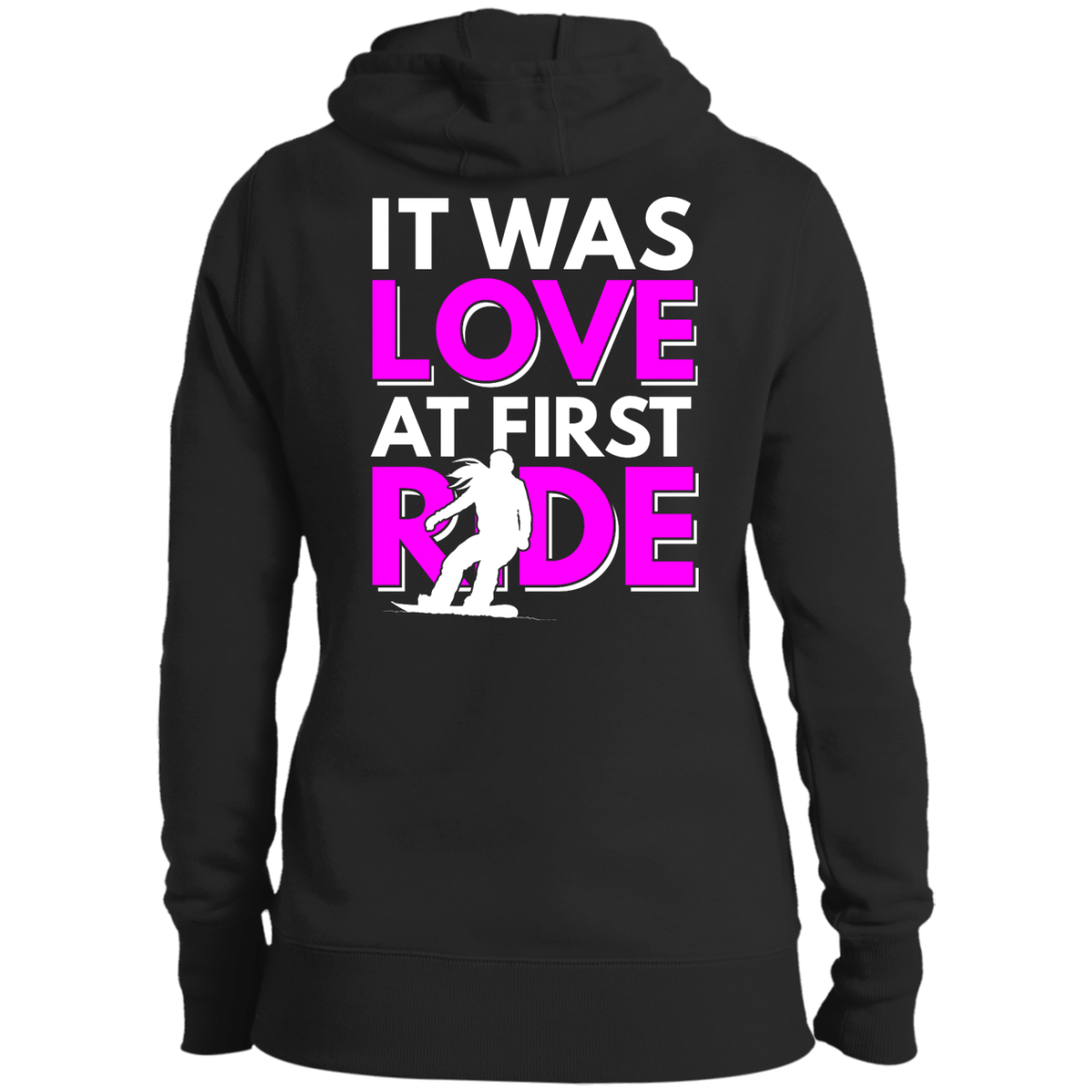 It Was Love At First Ride Hoodies - Powderaddicts