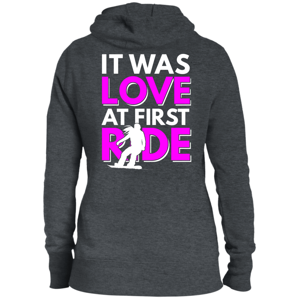 It Was Love At First Ride Hoodies - Powderaddicts