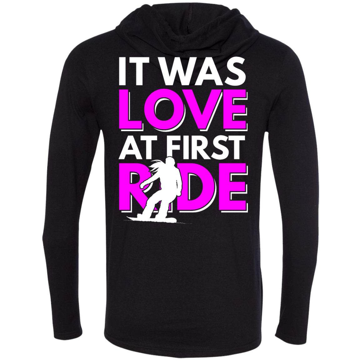 It Was Love At First Ride Hoodies - Powderaddicts