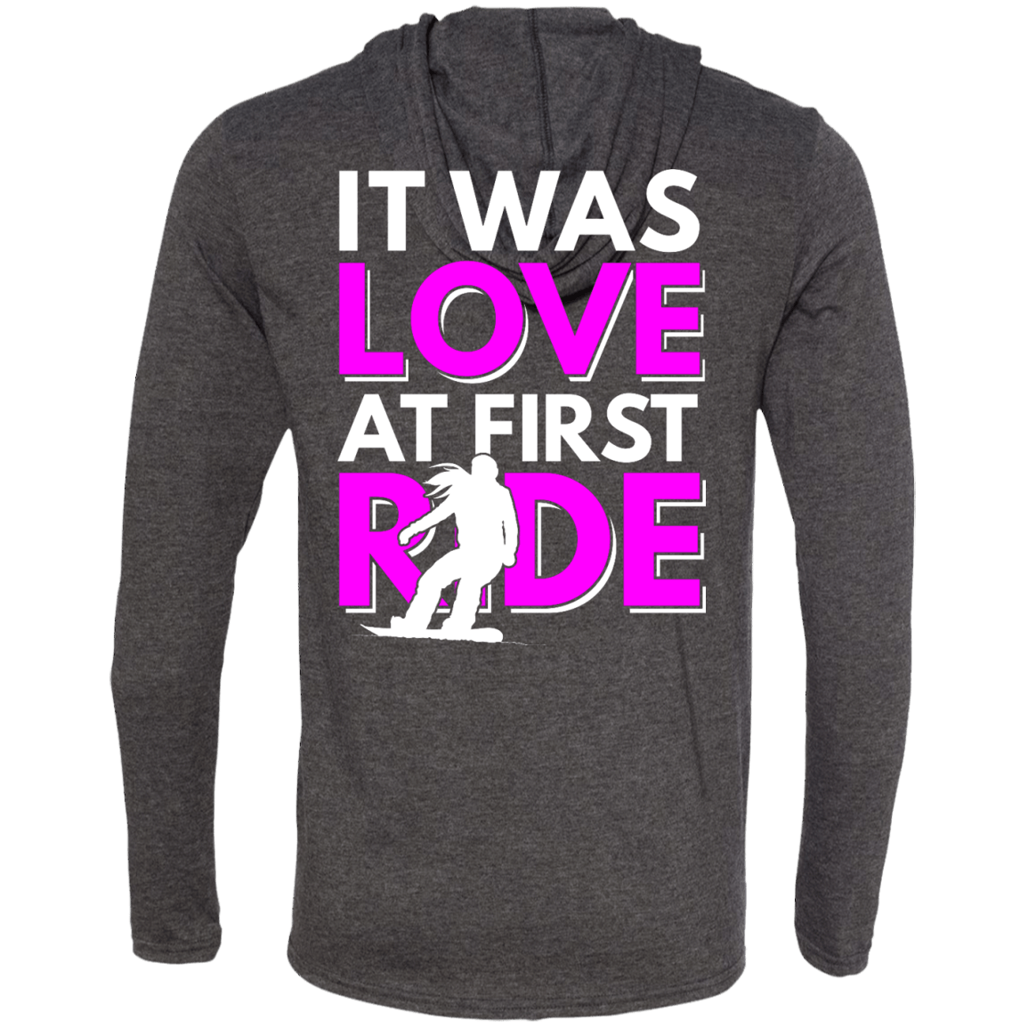 It Was Love At First Ride Hoodies - Powderaddicts