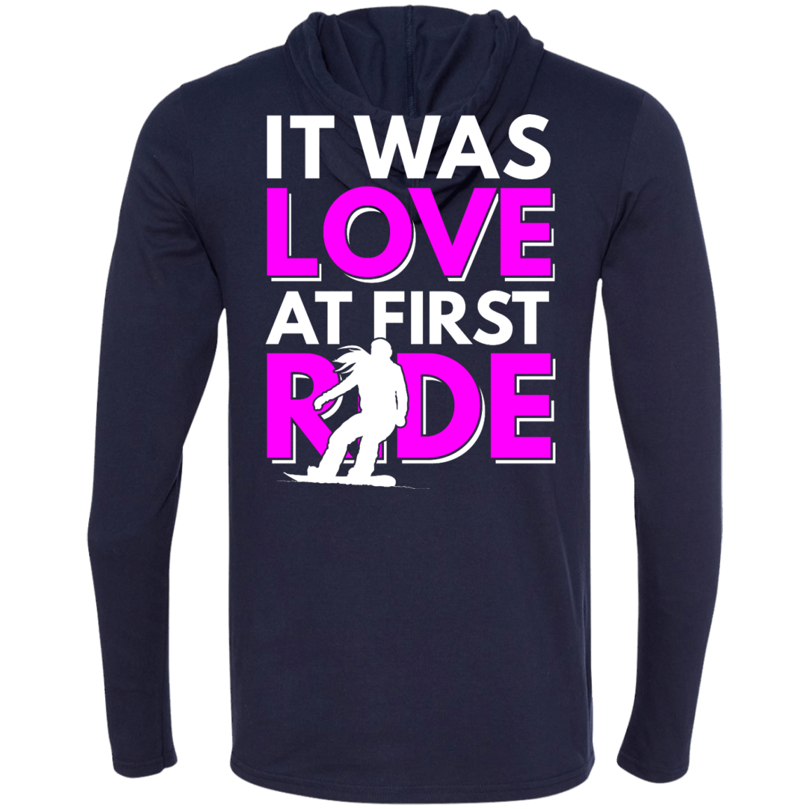 It Was Love At First Ride Hoodies - Powderaddicts