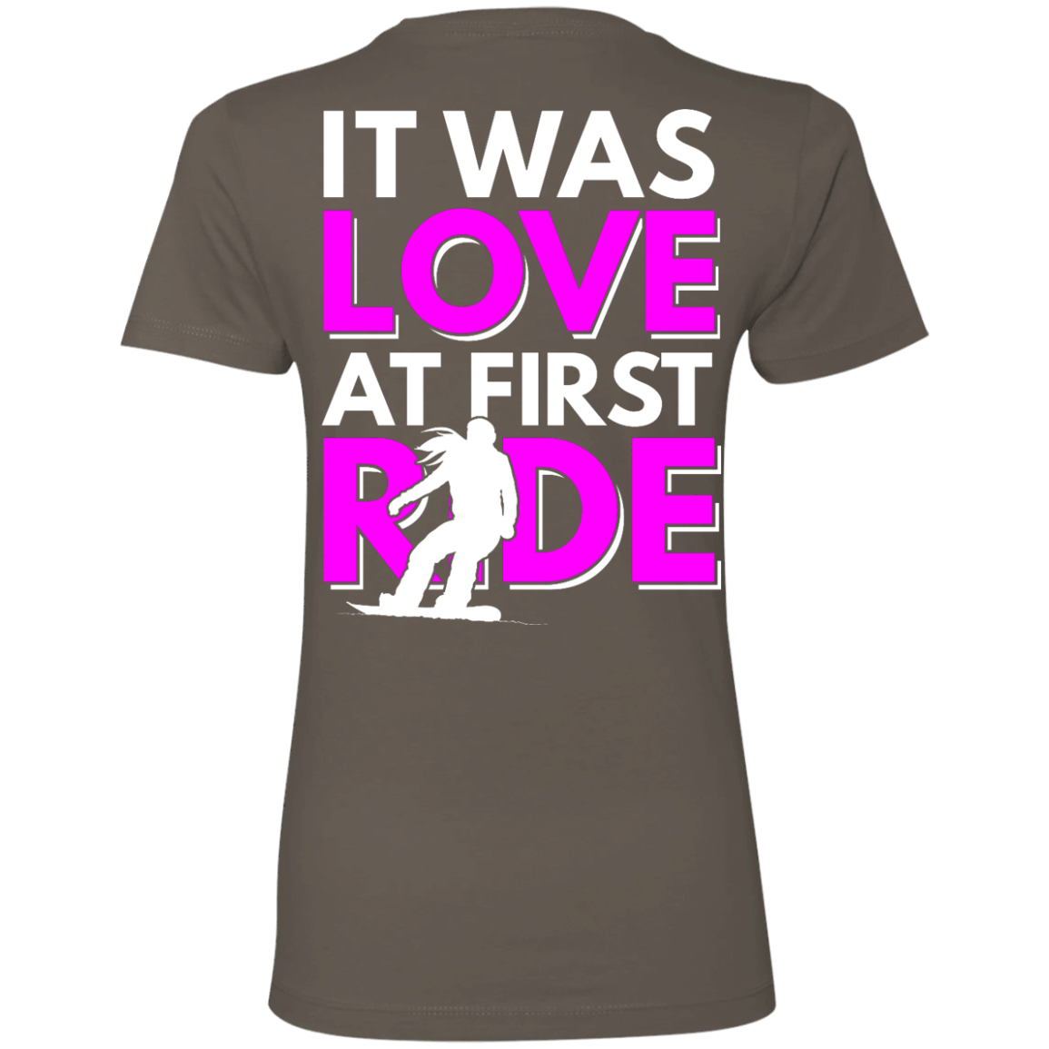 It Was Love At First Ride Tees - Powderaddicts