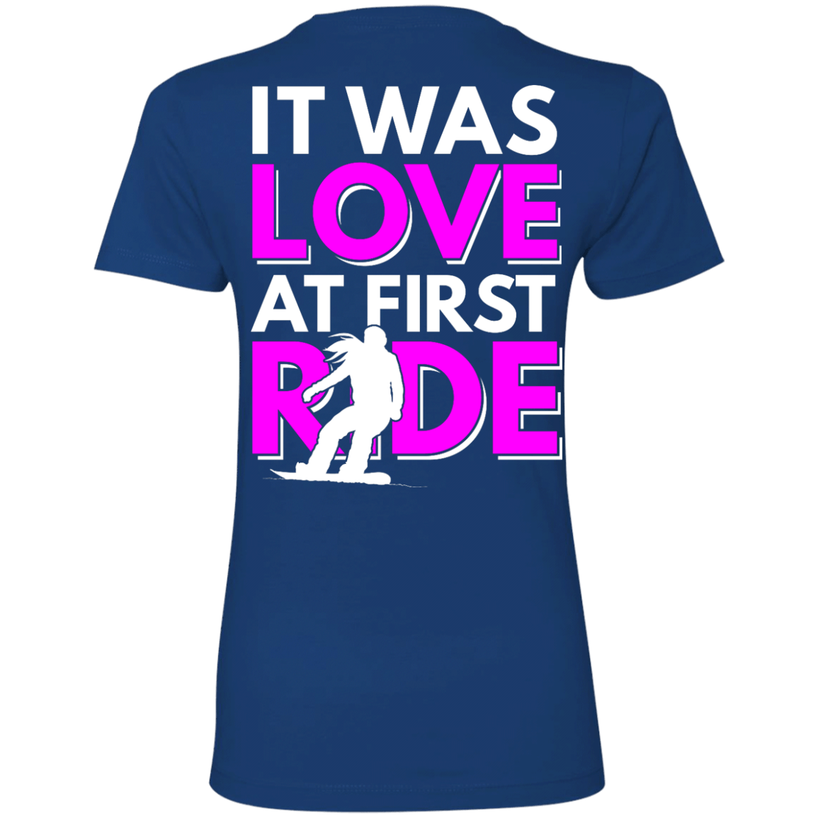 It Was Love At First Ride Tees - Powderaddicts