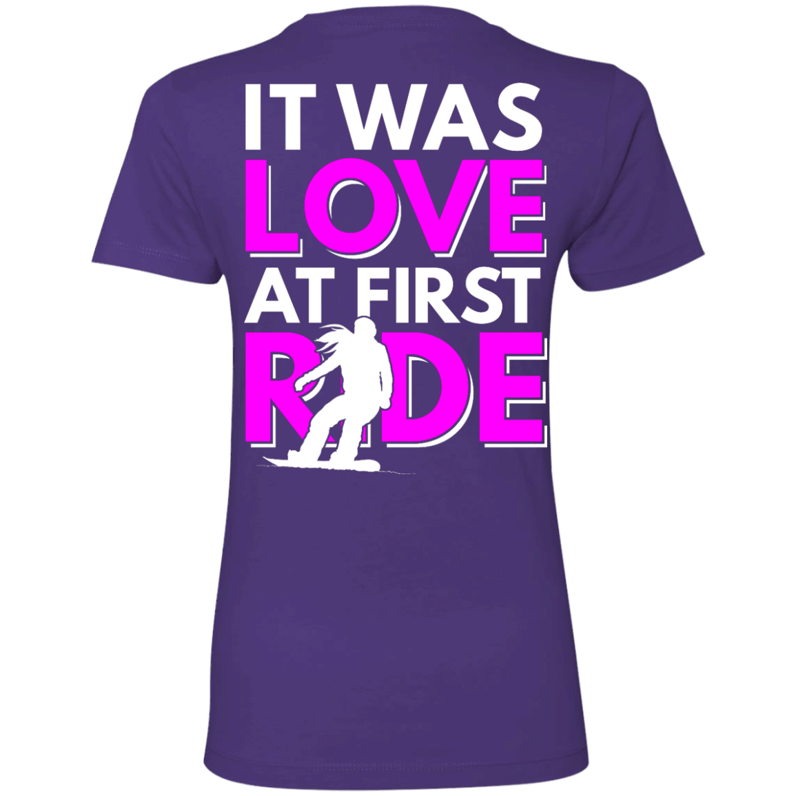 It Was Love At First Ride Tees - Powderaddicts