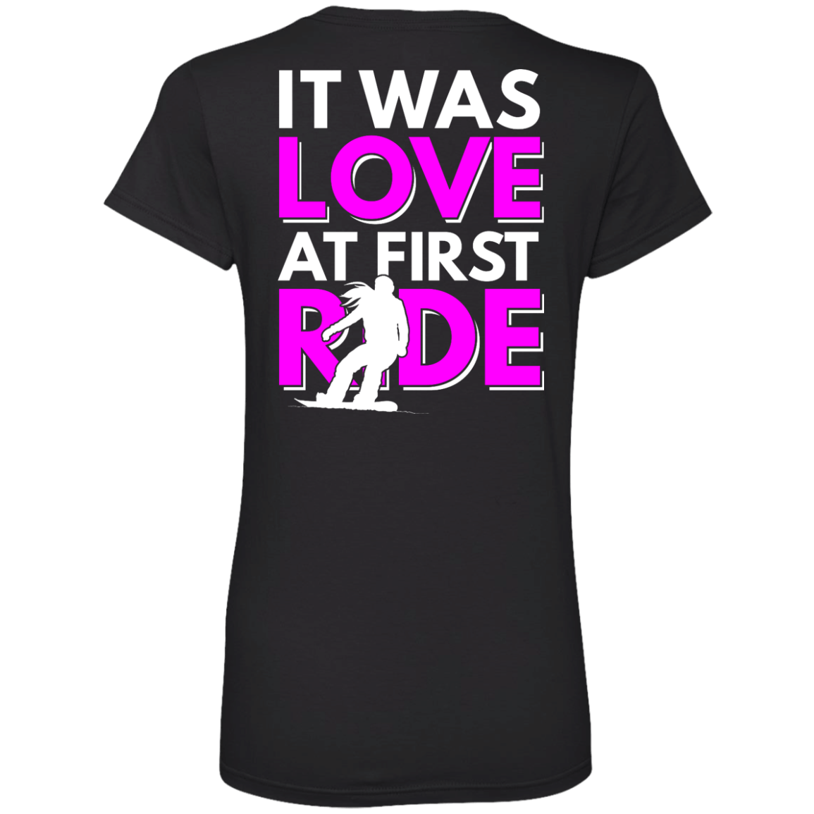 It Was Love At First Ride Tees - Powderaddicts