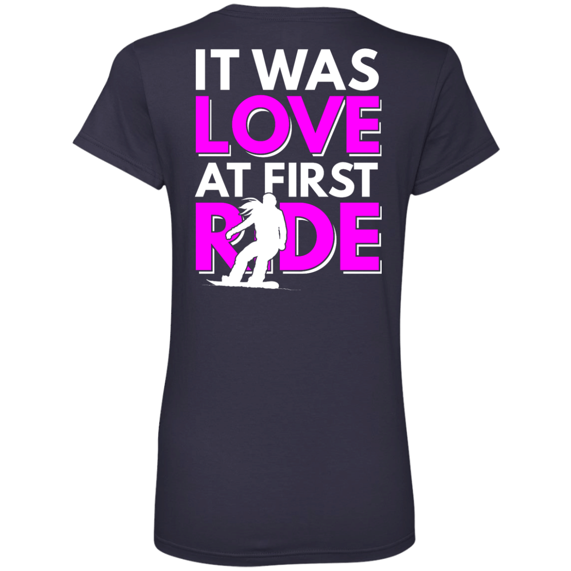 It Was Love At First Ride Tees - Powderaddicts