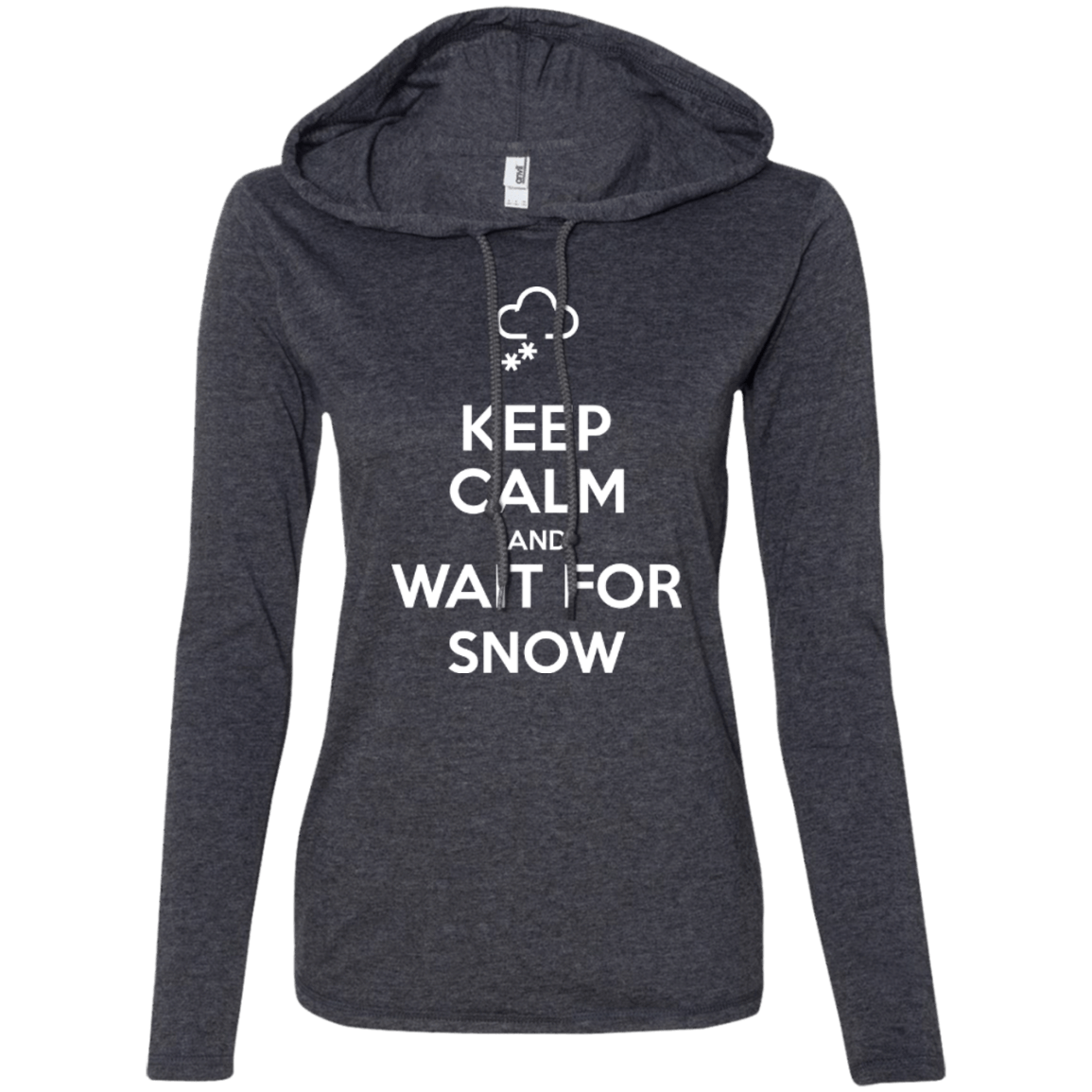 Keep Calm And Wait For Snow Hoodies - Powderaddicts