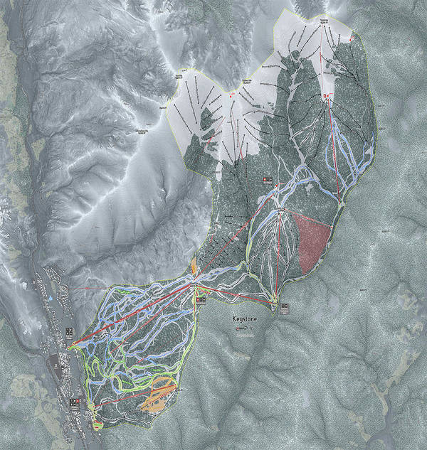 Keystone Trail Map  Keystone Ski Resort