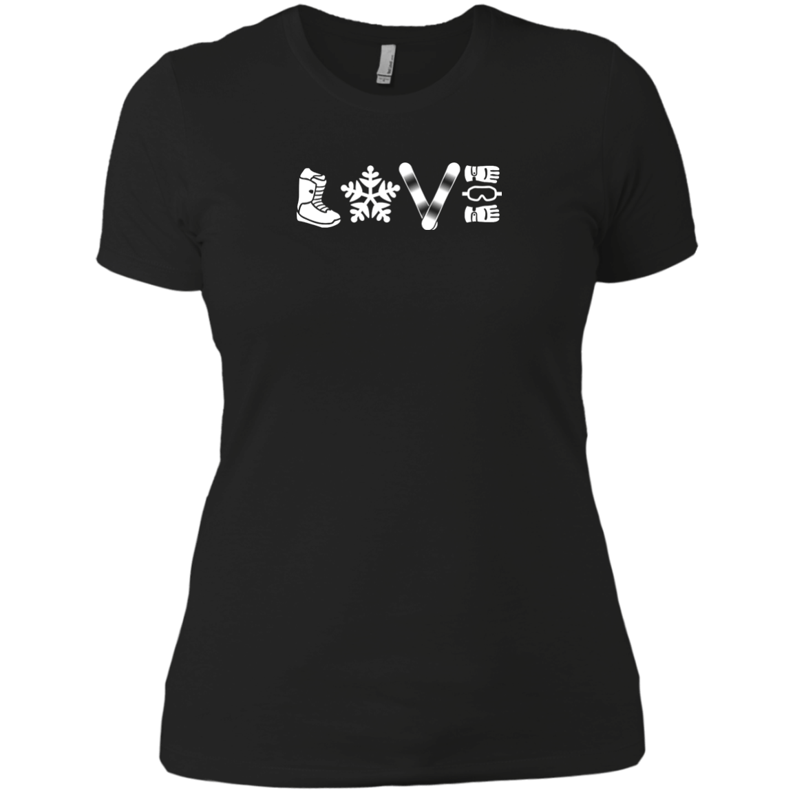 L.O.V.E. Snowboarding Ladies Tees - Powderaddicts