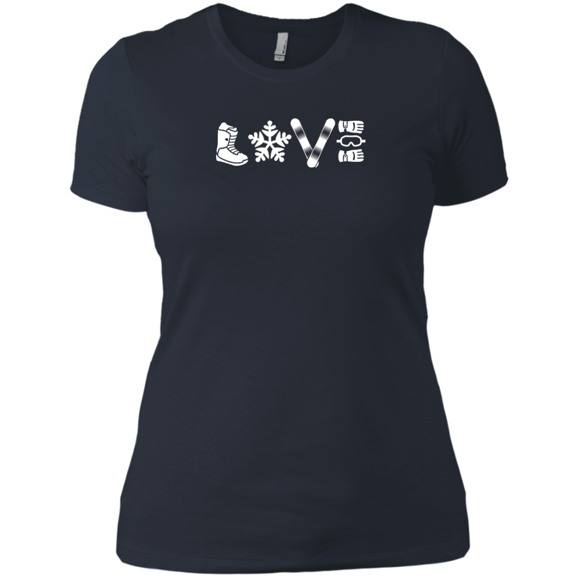 L.O.V.E. Snowboarding Ladies Tees - Powderaddicts