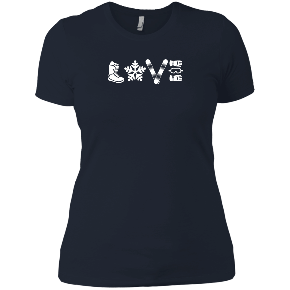 L.O.V.E. Snowboarding Ladies Tees - Powderaddicts