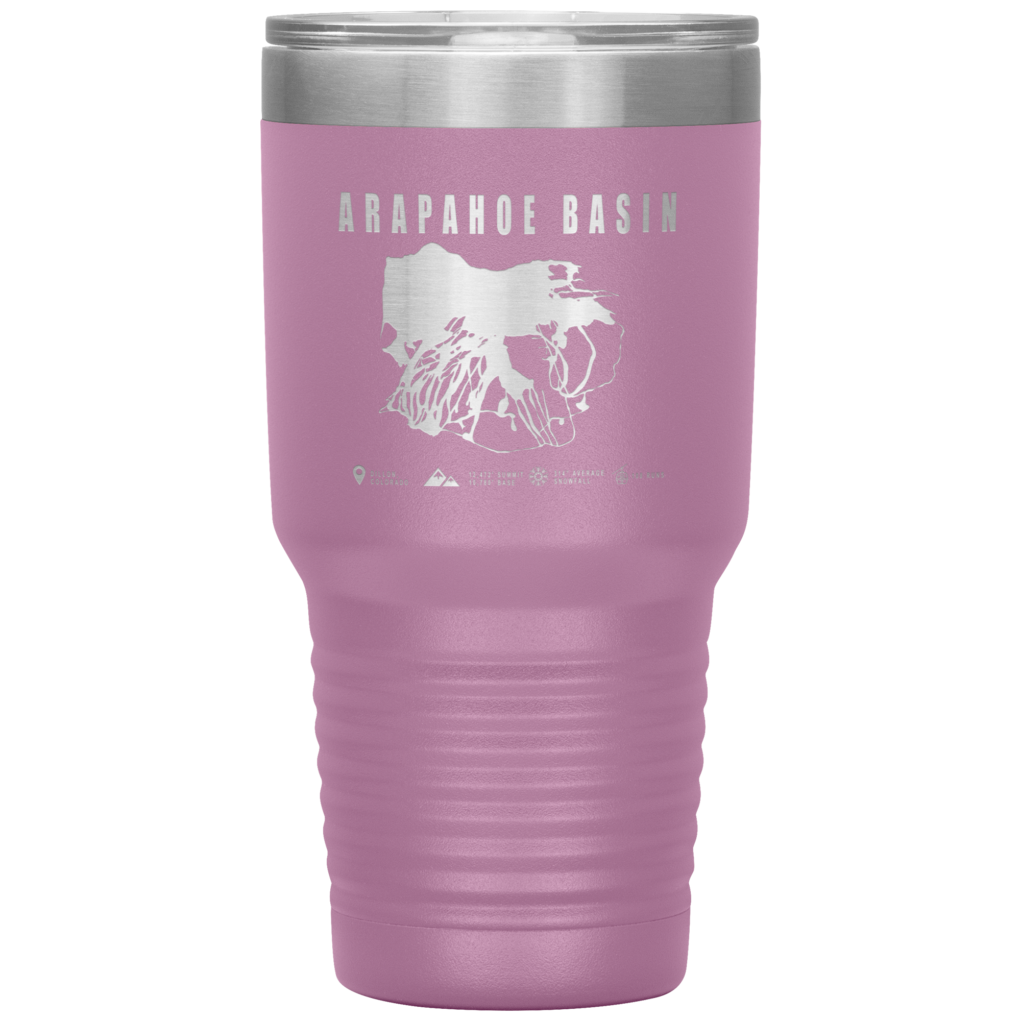 Arapahoe Basin,Colorado Ski Resort 30oz Tumbler - Powderaddicts