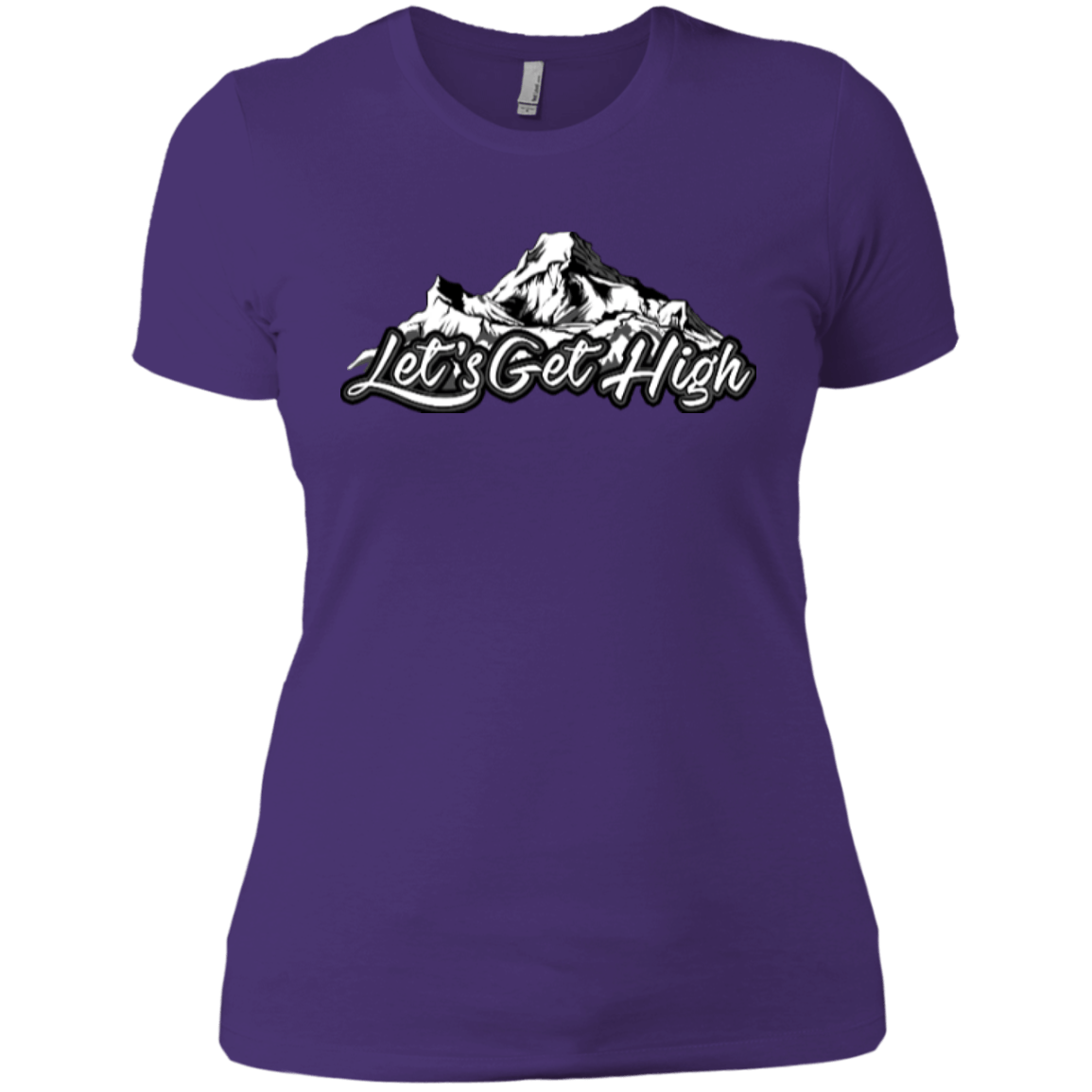 Let's Get High Ladies Tees - Powderaddicts