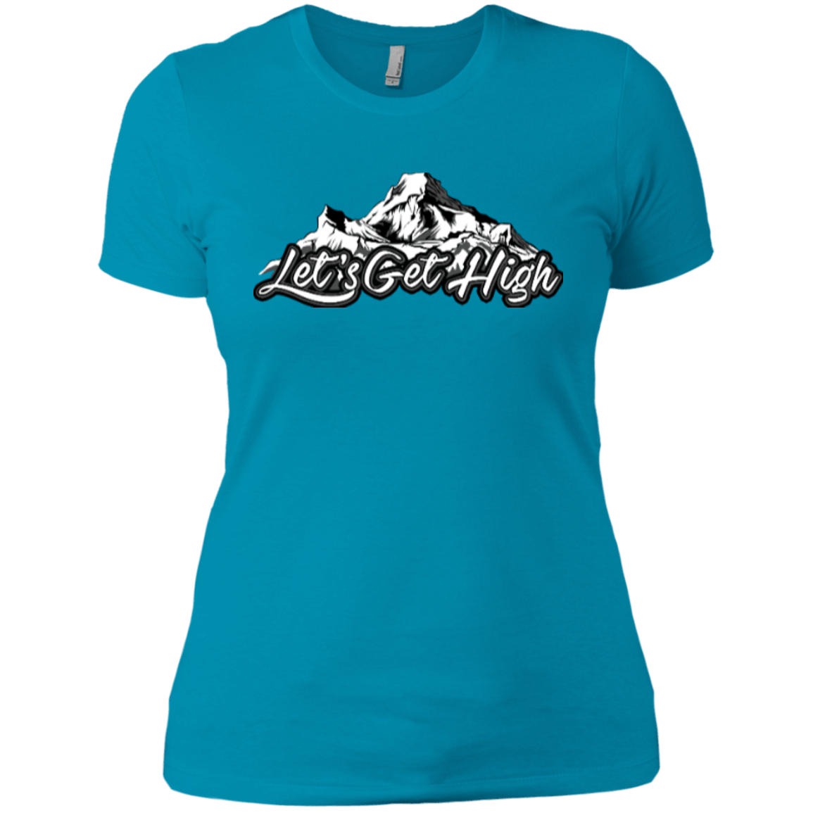 Let's Get High Ladies Tees - Powderaddicts