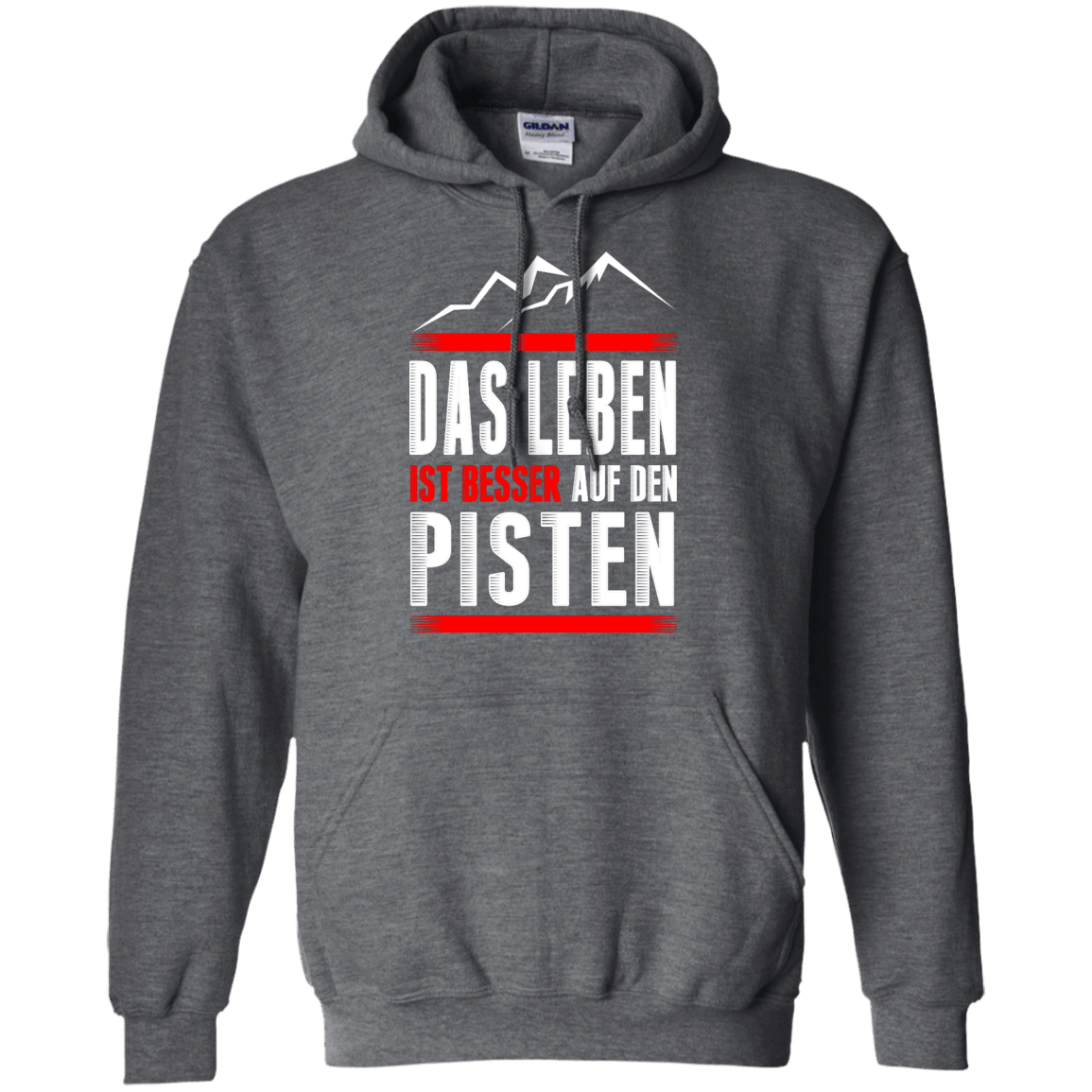 Life Is Better On Slopes - German Hoodies - Powderaddicts