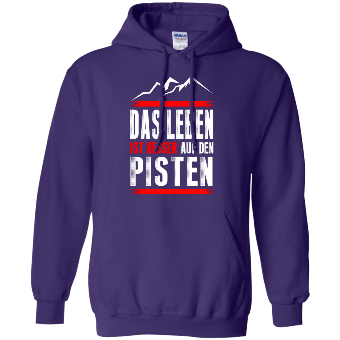 Life Is Better On Slopes - German Hoodies - Powderaddicts