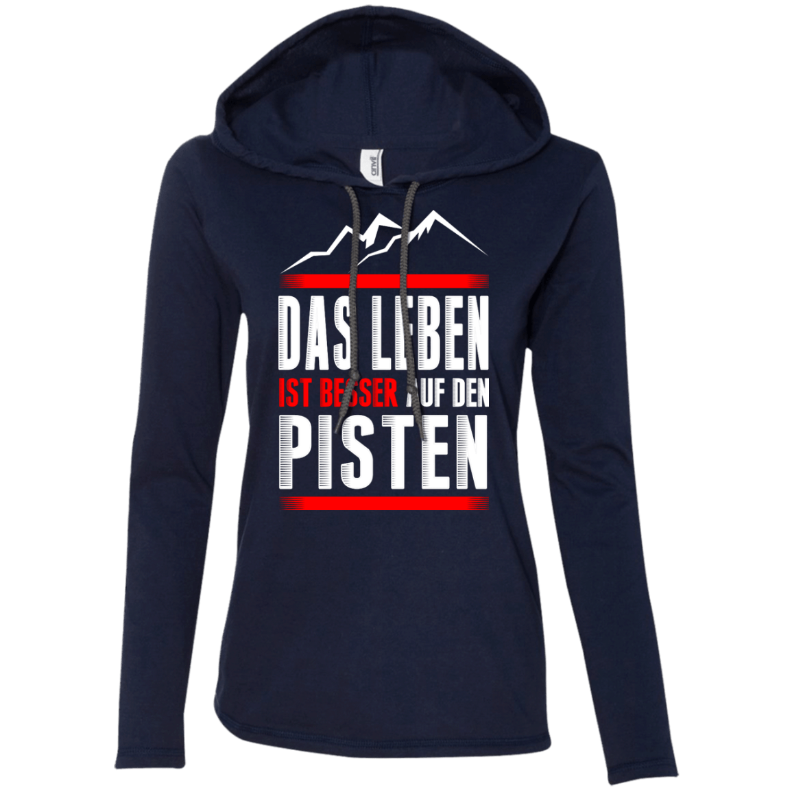 Life Is Better On Slopes - German Hoodies - Powderaddicts