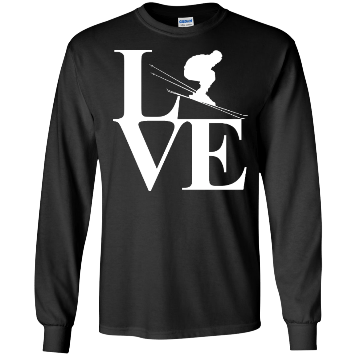 Love Skiing Long Sleeves - Powderaddicts