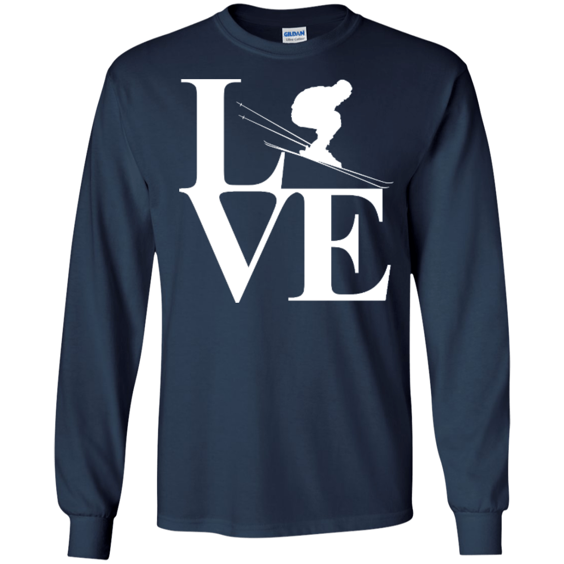 Love Skiing Long Sleeves - Powderaddicts