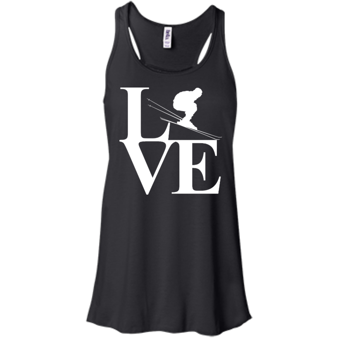 Love Skiing Tank Tops - Powderaddicts