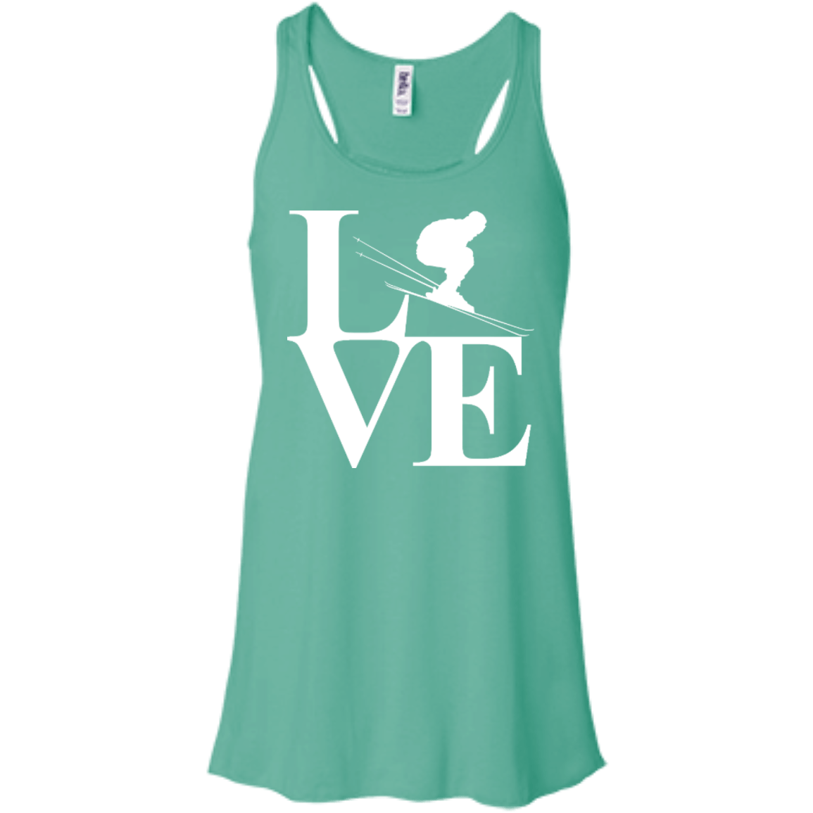 Love Skiing Tank Tops - Powderaddicts